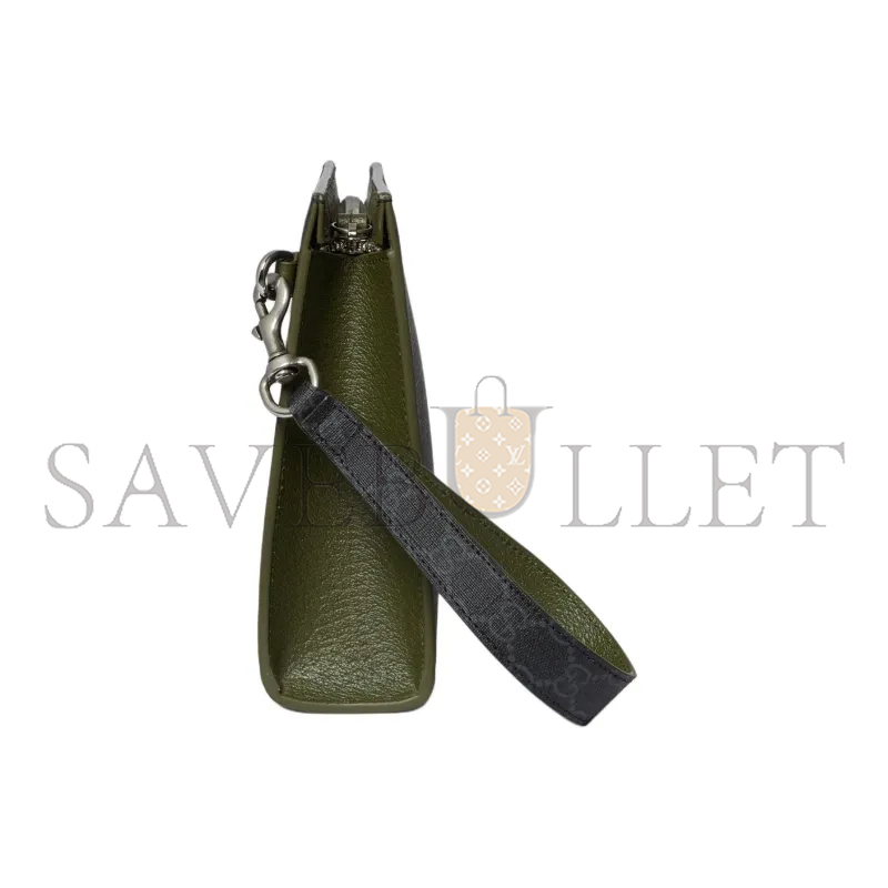 GUCCI BI-COLOR SMALL POUCH 768255 (26*18*6cm)
